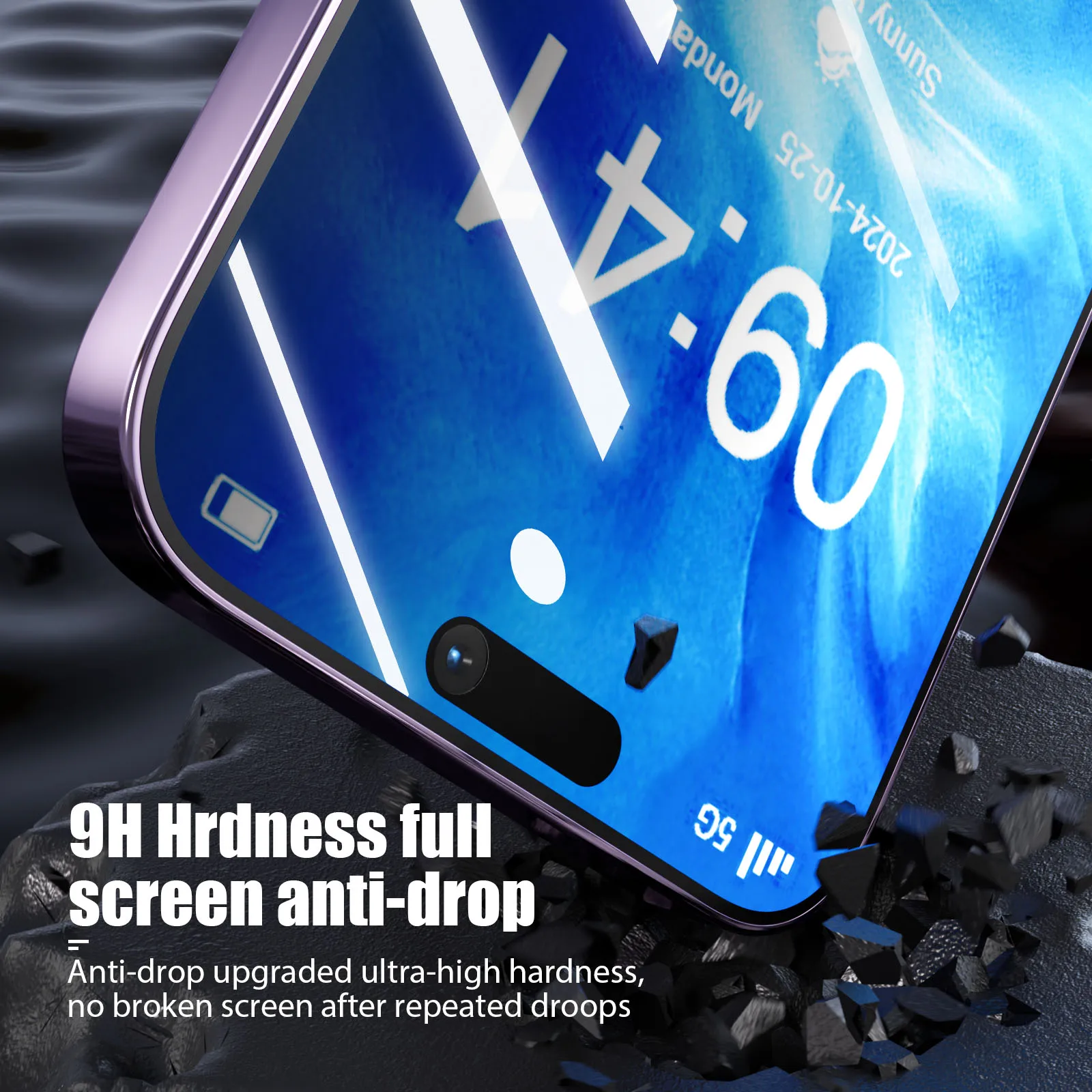 1-5 Stück ESD-Displayschutzfolien aus gehärtetem Glas für Samsung A07 A06 A05S A57 A56 A55 A54 A53 A37 A36 A35 A34 A26 A17 A16 A15 – Detail 5