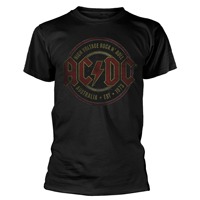 ACDC Est 1973 T-Shirt Men Women Short Sleeve Cotton Tees Vintage Hip Hop Metal Rock Band Tops Brand T-shirt Men's Clothing