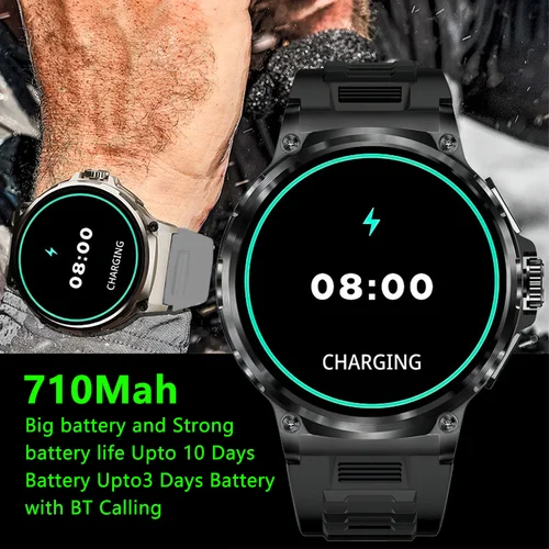 Imagen 2 del producto Nueva pantalla HD 1,85 para Samsung Galaxy Watch 6 Smartwatch 710mAh Monitor de salud modos deportivos para hombres llamada Bluetooth reloj inteligente