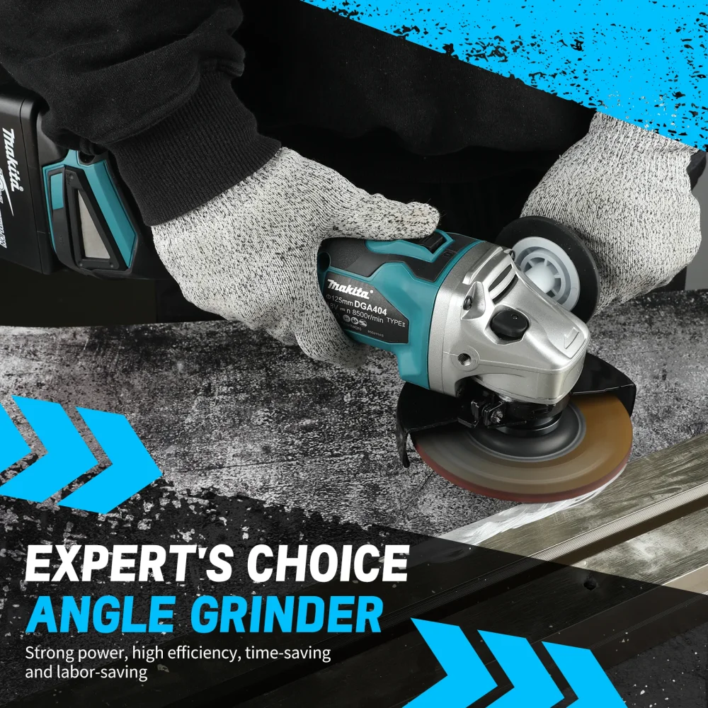 2025 DGA504 18 فولت أدوات كهربائية أداة طاحونة أدوات كهربائية لاسلكية طاحونة زاوية طاحونة فرش ساندر زاوية