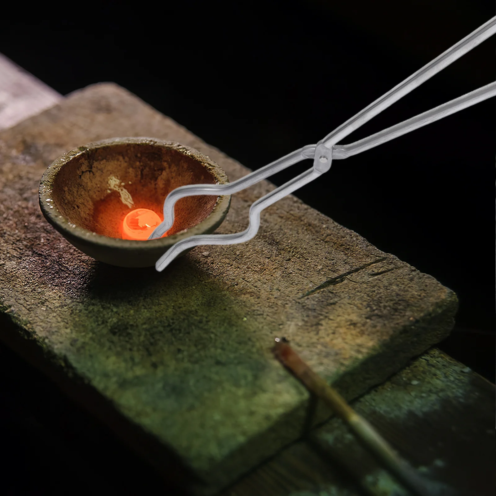 

Stainless Steel Crucible Tongs For Laboratory Beakers Crucibles Heavy Duty Lab Tools Crucible Pliers Smelting Tools Test