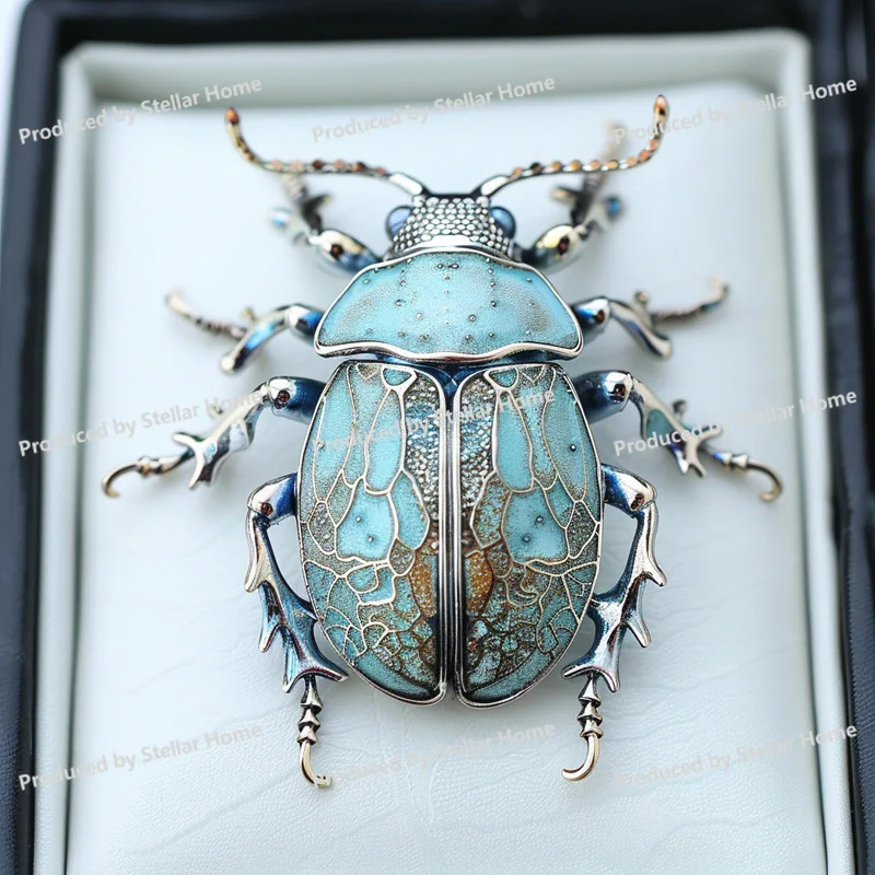 Original Design Siberian Direct Selling Animal Brooch Beetle Brooch Insect Pin