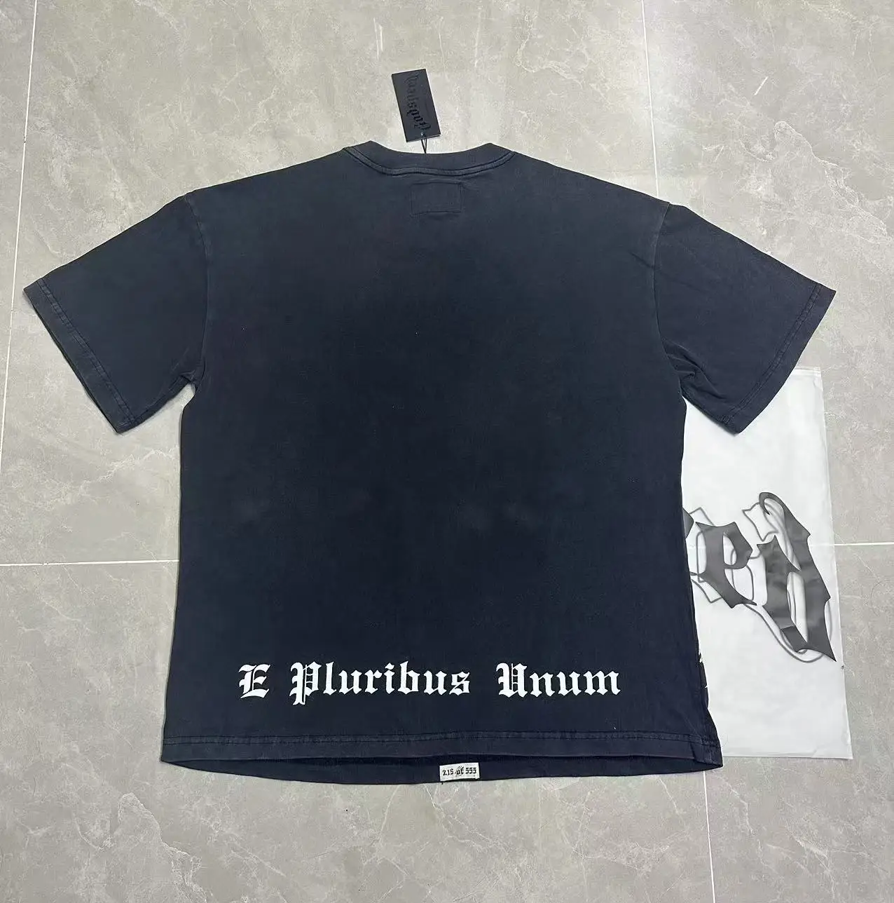 Godspeed  Hills Fire Print T-Shirt Cotton Short Sleeve Worn-In Style High Street Summer Loose Fit Youth Fashion