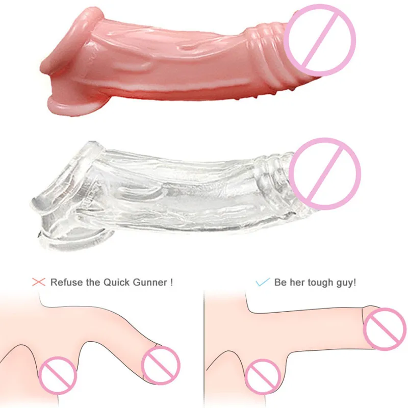 Spermlock ring Penis Ring Reusable Silicone Semen Penis cover Cock Ring Penis Enlargement Delayed Ejaculation Sex Toys For Men