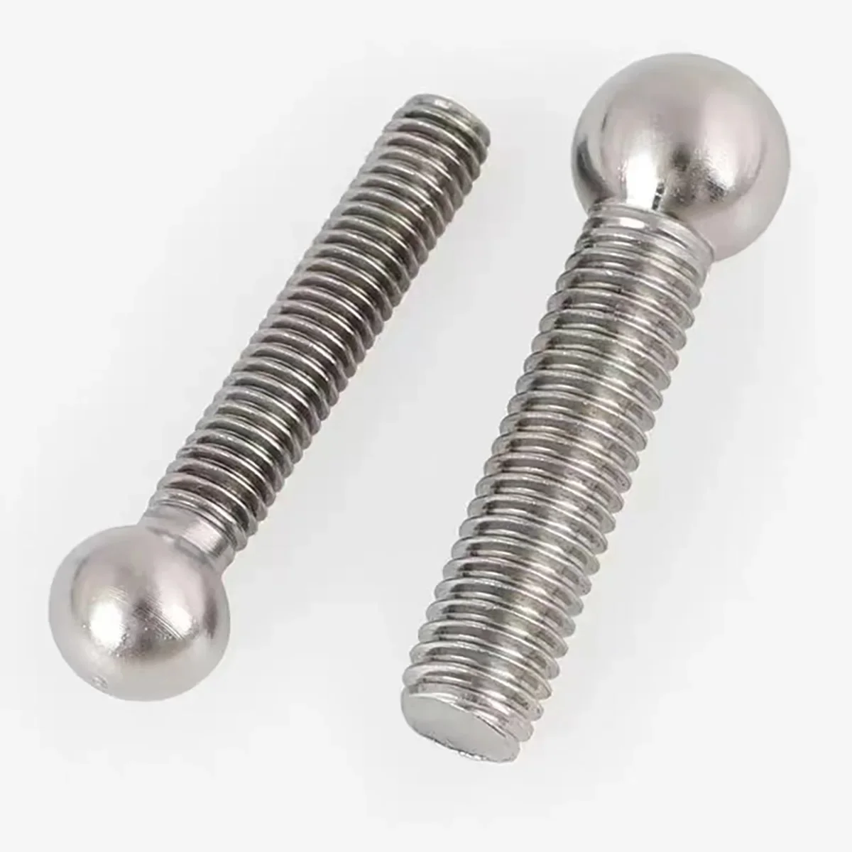 304 Stainless Steel Ball Head Screw / Ball Screw / Ball End Universal Rotating Bracket Bolt