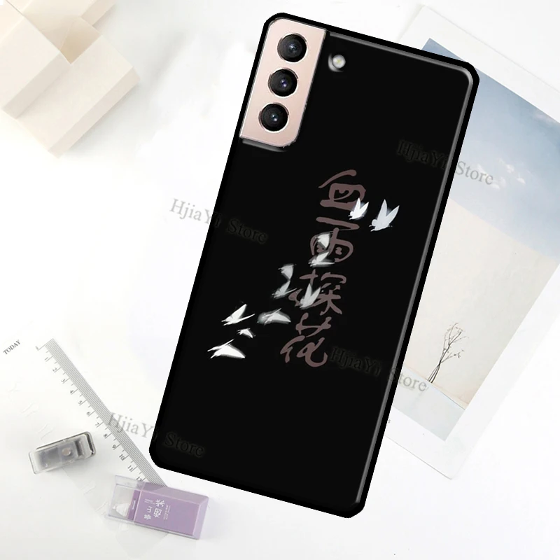 Chinese style Tian Guan Ci Fu Case For Samsung Galaxy S23 Ultra Note 20 10 S9 S10 Plus S20 S21 FE S22 Ultra Phone Cover