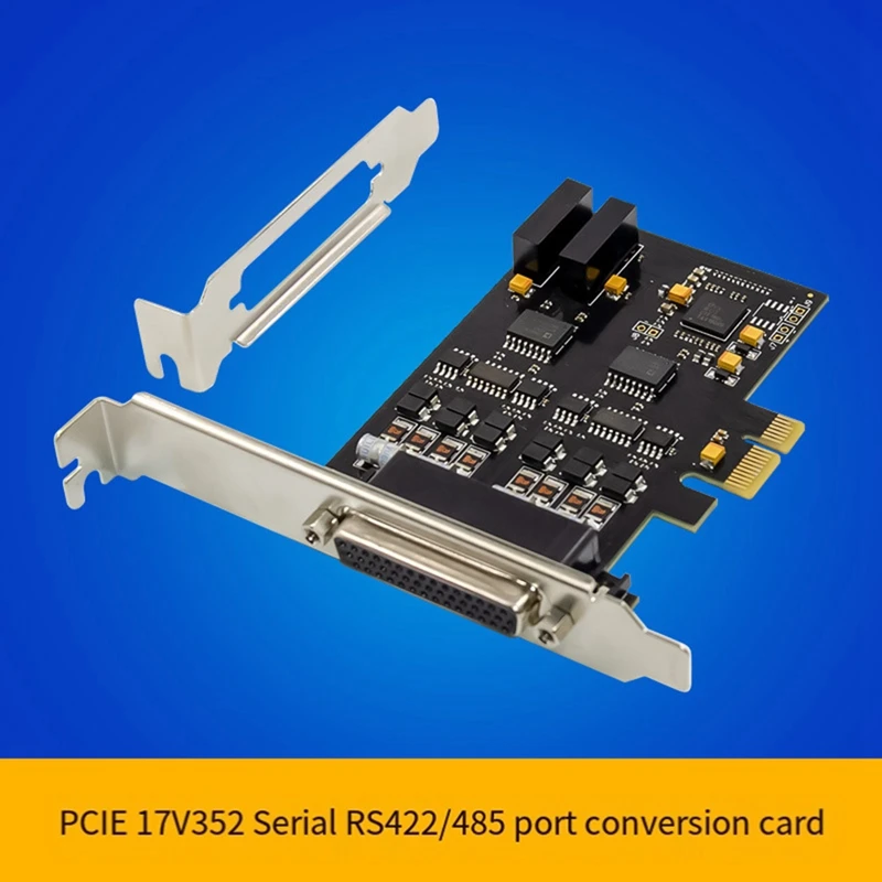 Control Card ST335 Pcie X1 17V352 2S Industrial RS232/RS485 Multifunctional Convenient Communication Control Card Accessories