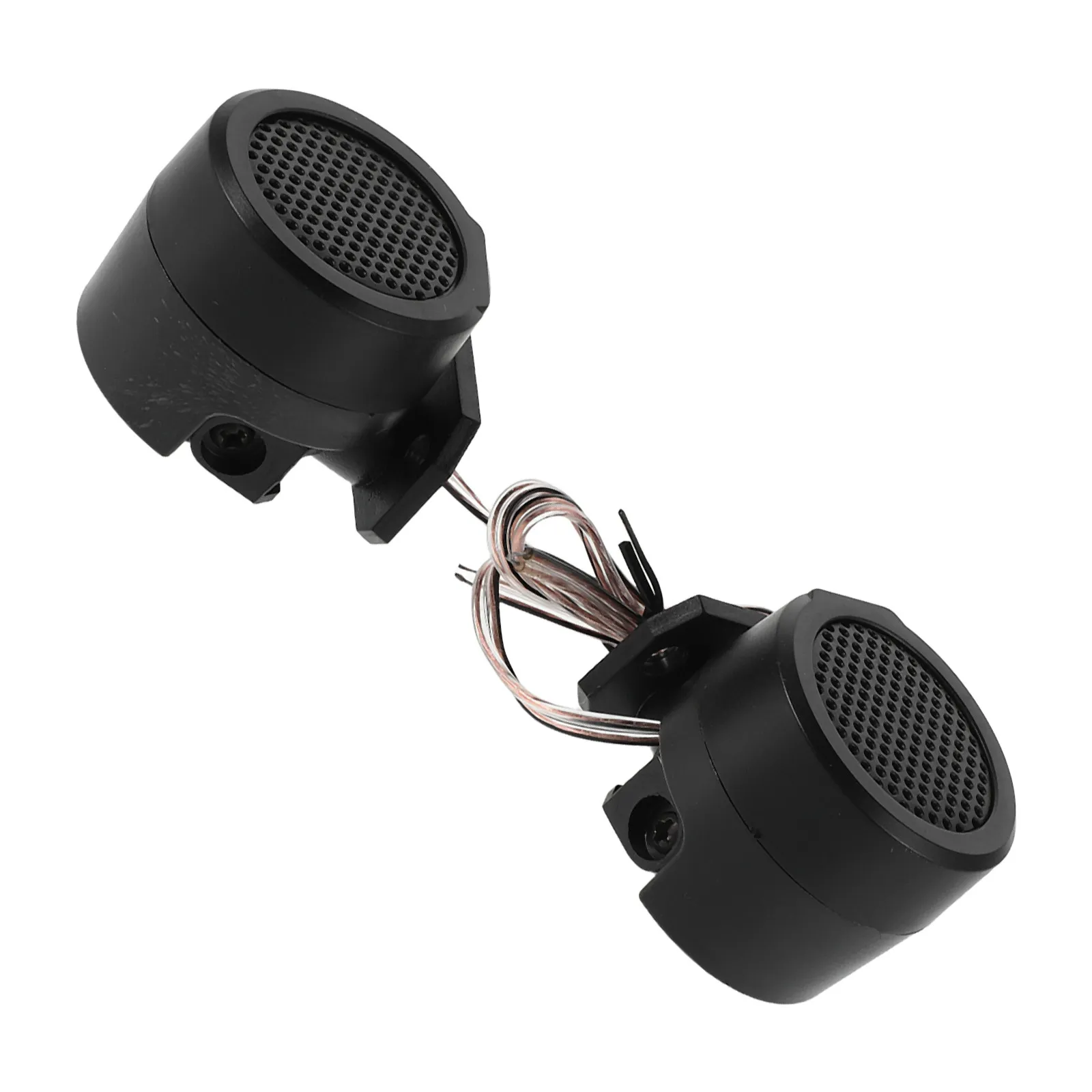 1Pair Vertical Round 500W Car Stereo Tweeters High Frequency Super Tweeters Easy Install for Car Audio Mini