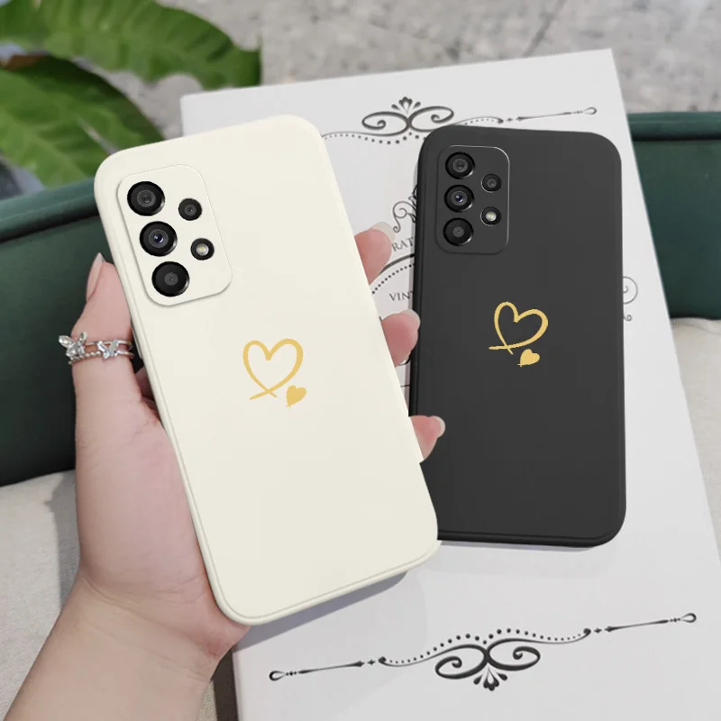 Gemini Love Phone Case For Samsung A16 A06 A54 A34 A24 A14 A73 A53 A33 A23 A13 A03S A04S A72 A52S A32 A15 A25 A35 A55 4G 5G