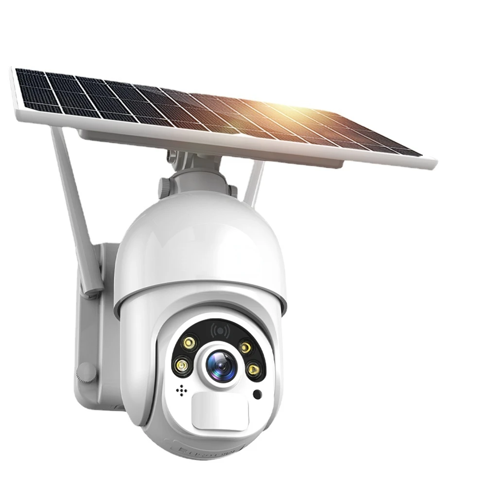 1080P WIFI Camera Solar Panel Outdoor IP Camera Rechargeable Battery Powered Security camera