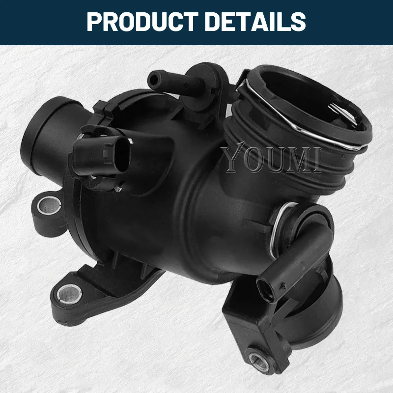 High Quality Engine Coolant Thermostat For Mercedes Benz GLE-Class W166 GLE300 OM651 6512002800 6512001500 6512001715 6512001215 - view 3