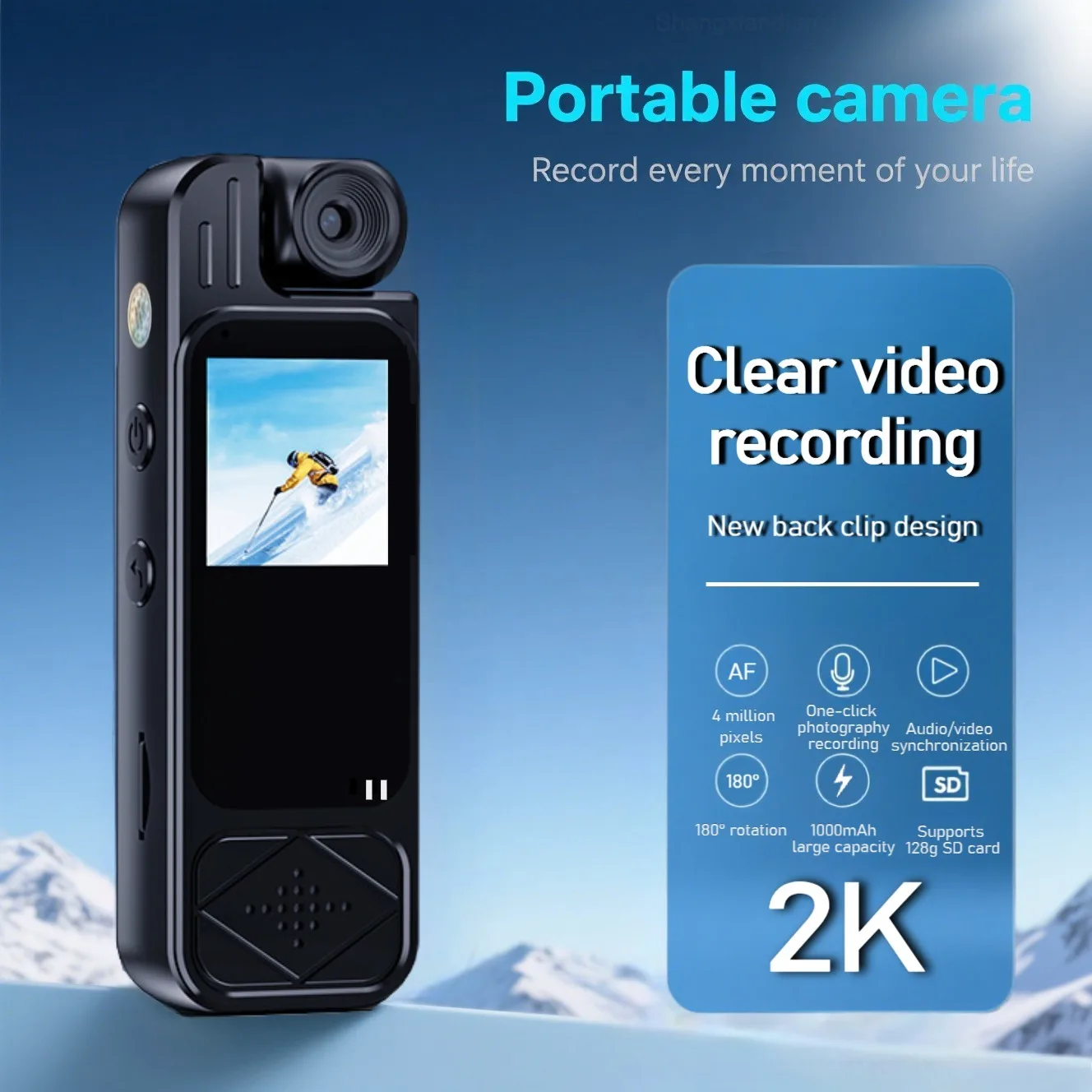 2K Mini Body Camera… - image