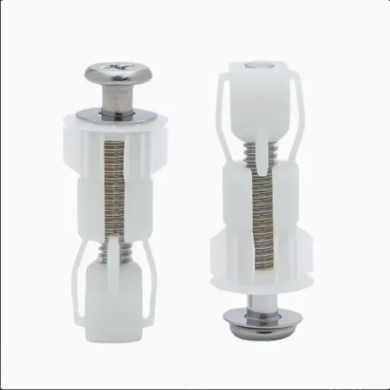 Nylon Expansion Bolts for Toilet Seat Covers and Accessories, High-quality Fixing Expansion Plugs for Toilet Seats.