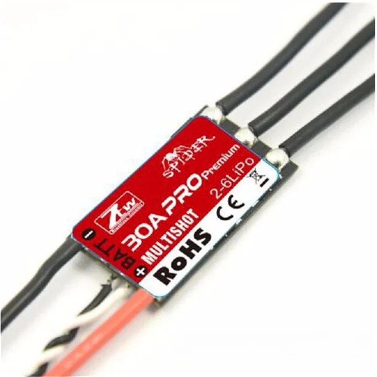 ZTW Spider PRO Premium 30A Spider ESC 2-6S/2-4S Model Aircraft Accessories