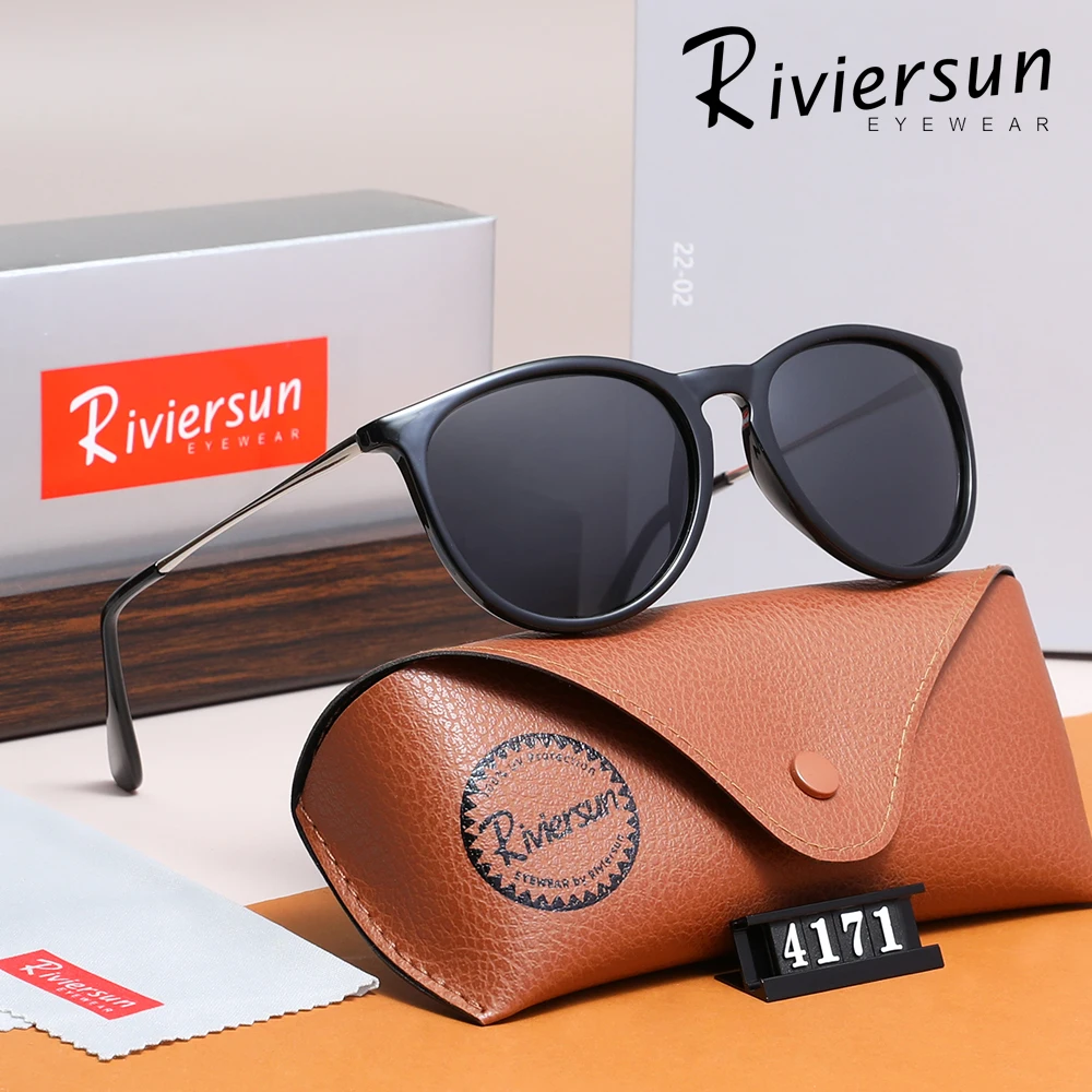 Trendy Cat Eyes Frame Gepolariseerde Zonnebril Legering Ontwerp UV400 Reisbril Voor Dames Heren Rijbril