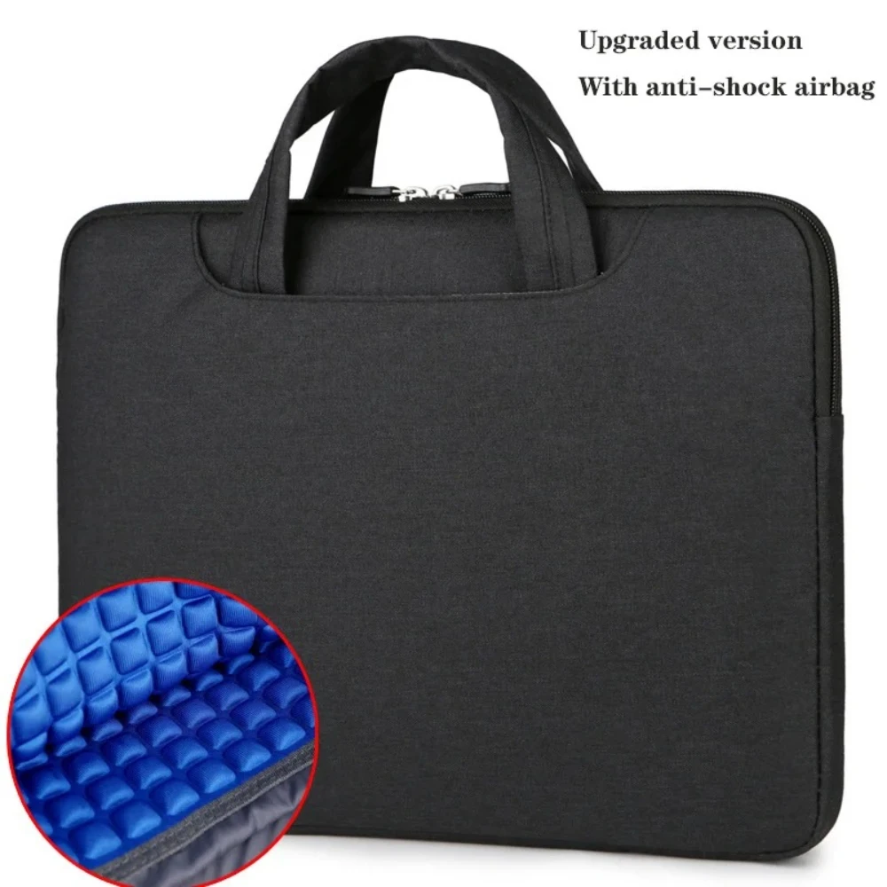 

Laptop Bag 13.3 14 15.6 inch Nylon Airbag Shoulder Computer Portable Notebook Waterproof Handbag For Macbook Air Pro 13 16 Case