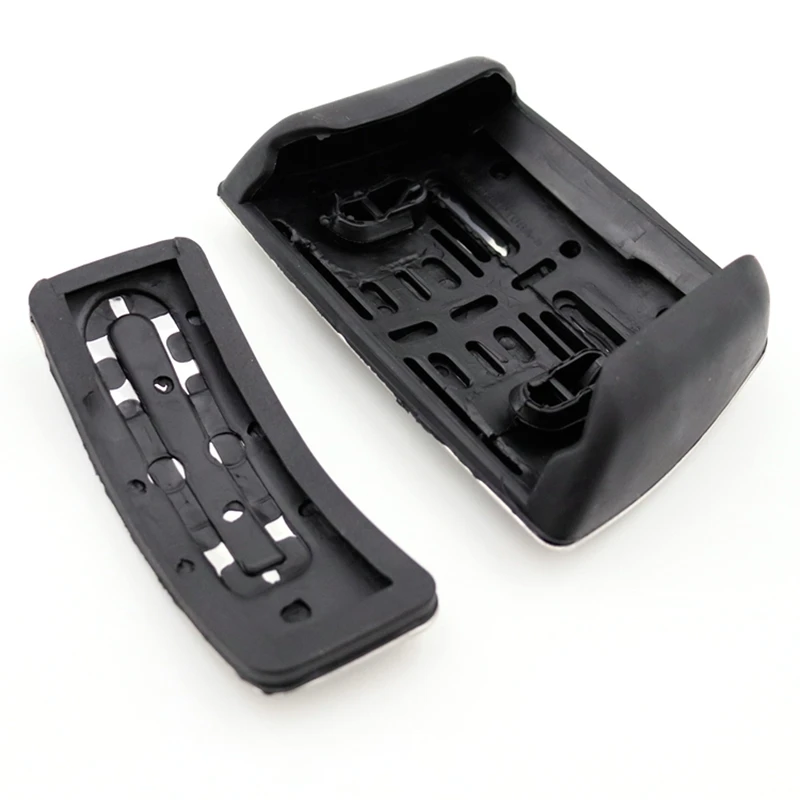 Car Fuel Brake Foot Rest AT Pedals Plate Accelerator Brake Pedal Pads Stickers For- A6 C8 Type 4K Ab 2019 2020