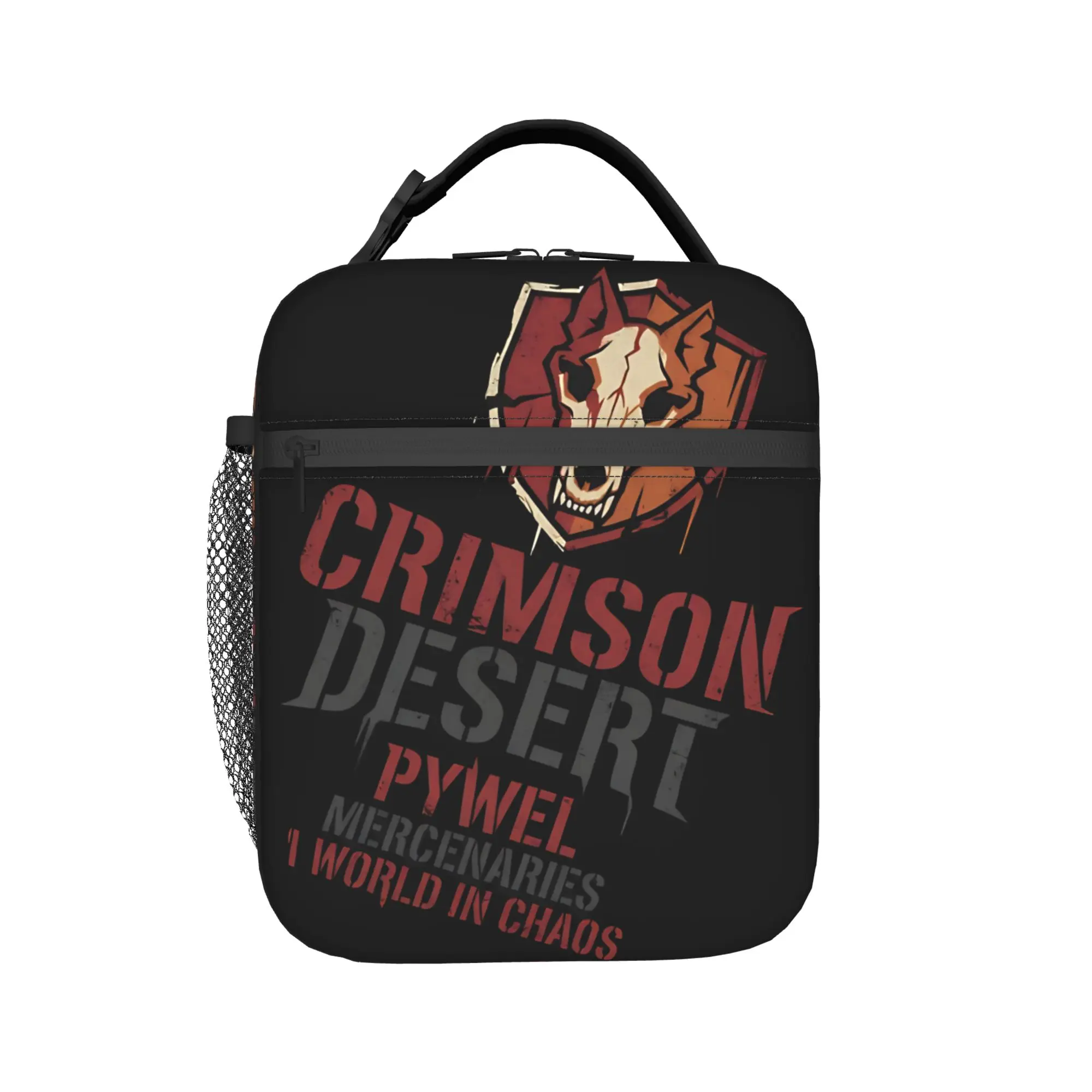 Insulated Lunch Boxes Pearl abyss crimson desert  Accessories  Lunch Container Causal Thermal Cooler Bento Box For School