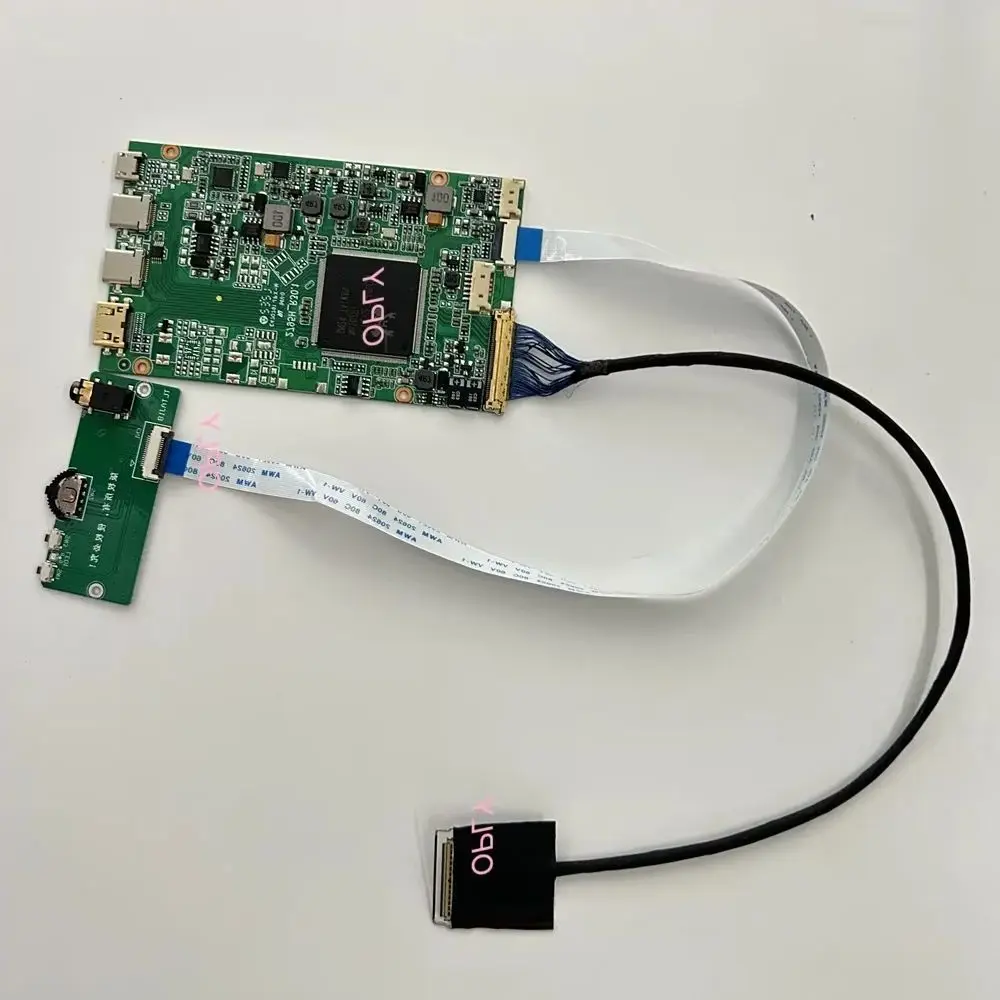 

4K controller board kit MINI HDMI-compatible type-C panel monitor LED for NV125QUM LQ125D1JW33 12.5" 3840X2160 2160p LCD