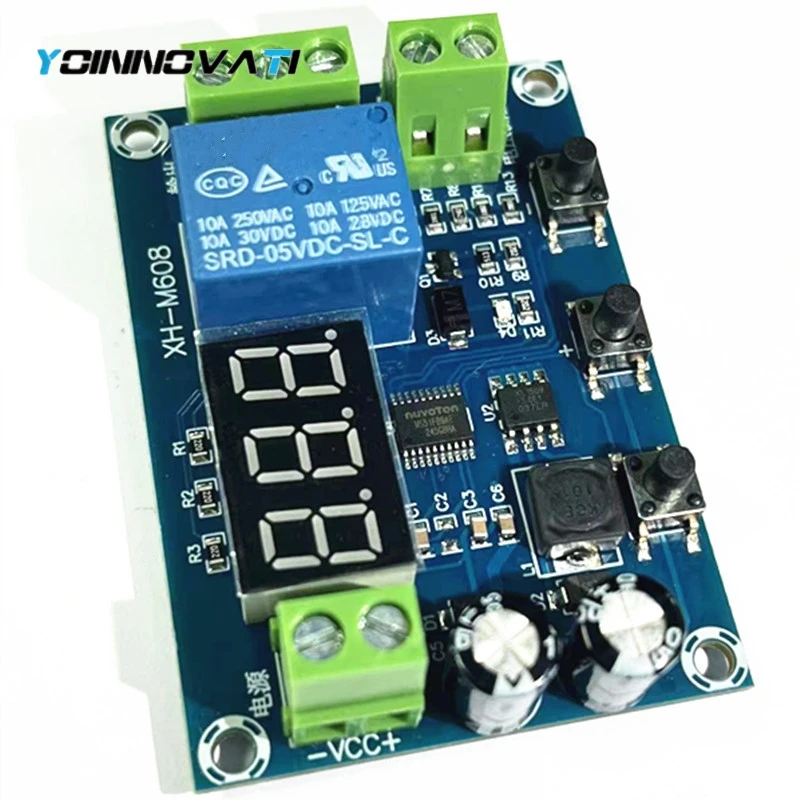 1PCS XH-M608 DC6-40V Battery Charging Module Meter Under Voltage Overvoltage Protection For Power Amplification Module