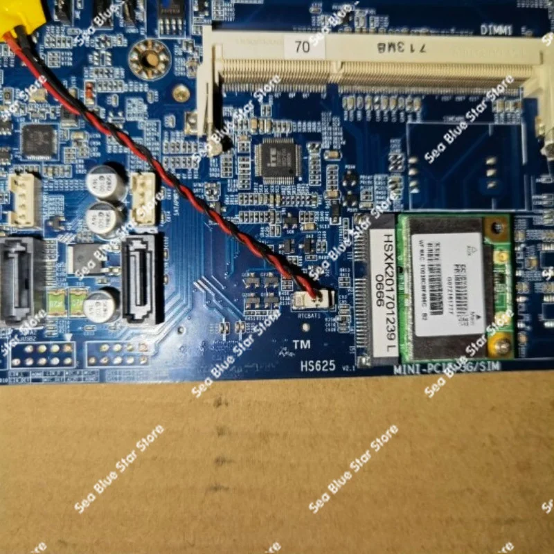 Industrial Control Teaching Machine Main Board NM70-OPS HS625 with I3-2350M Mini Integrated Display Industrial   Board