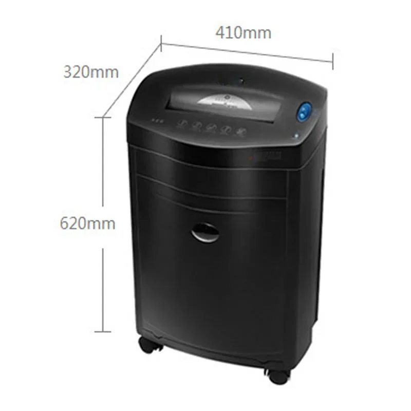 27L Paper Shredder High-power Large-scale Commercial Electric Office Household Shredded CD Card Staples 40 Points