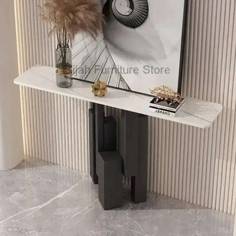 

Midcentry Console Table Metal Nordic Entrance Modern Hallway Console Table Luxury Lobby Wohnzimmer Tisch Living Room Furniture