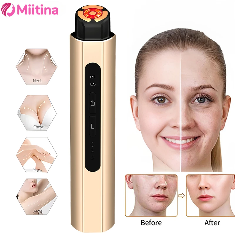 

RF Thermage Home Beauty Device Facial Red Light Rejuvenation Ems Lifting and Light Line Introduction Device Cavitation Machine