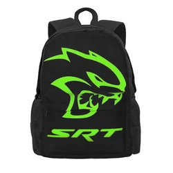 Dodge Hellcat Srt Logo Backpacks Boys Girls Bookbag Students School Bags Cartoon Kids Rucksack Laptop Rucksack Shoulder Bag