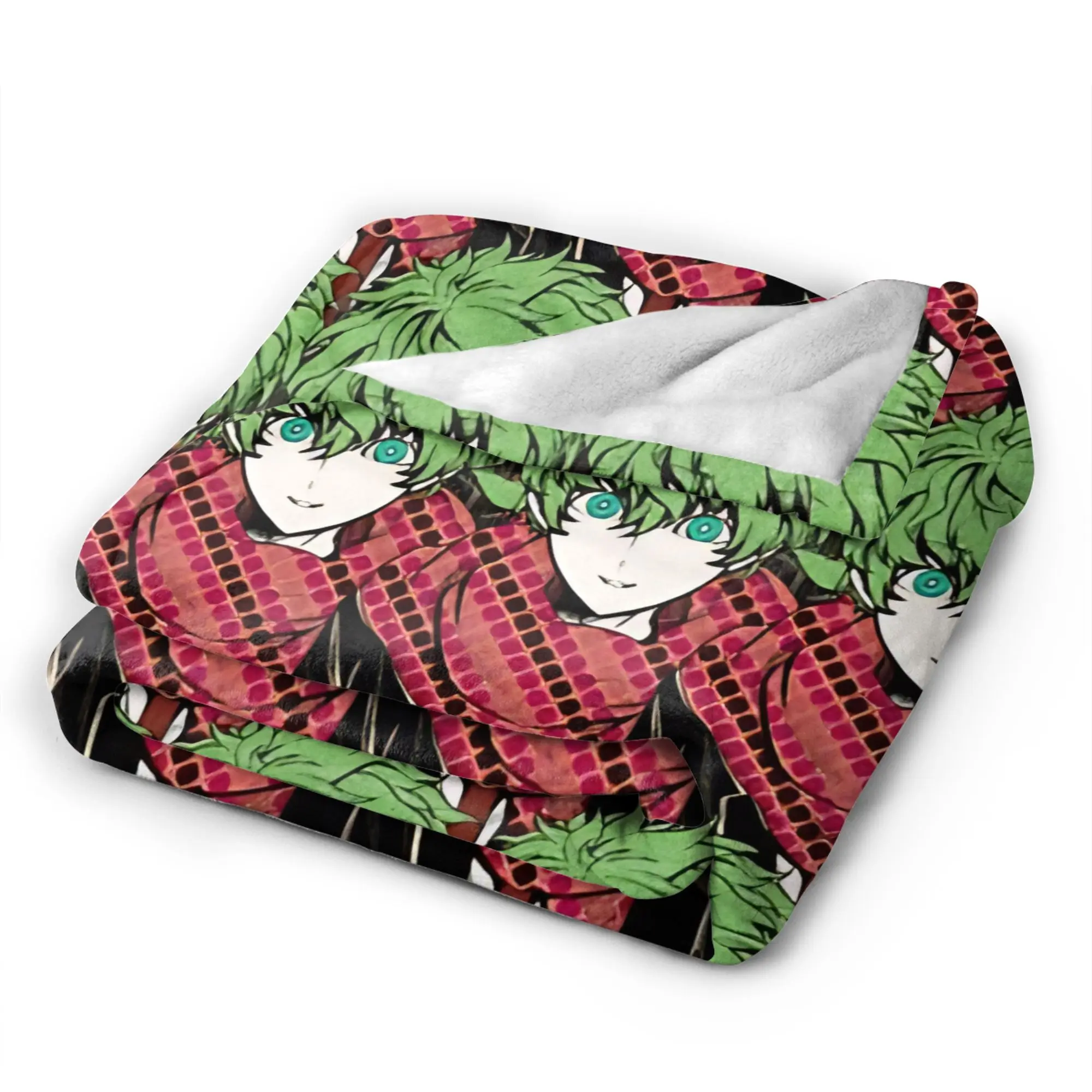 Sou Hiyori Flannel Blanket  Warm Throw Blanket for Bedroom Travel Street Trend Bedspread Sofa Bed Cover