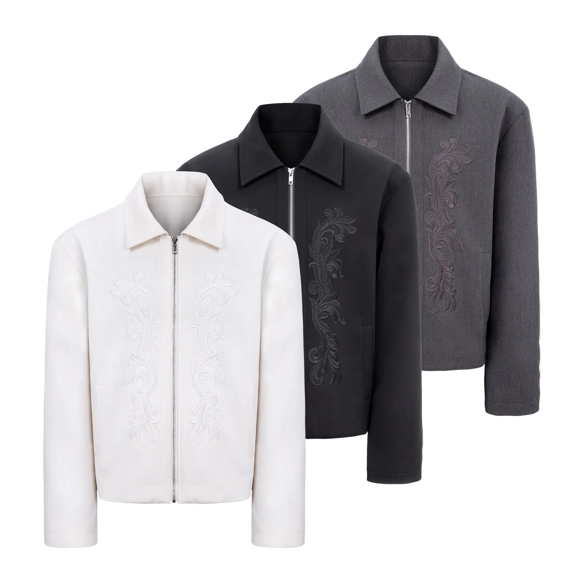 

Casoul Craving Carved Western Jaet High Densi Embroidery Heat Sensing Fabric Loose Fit Youth ular Summer Outerwear