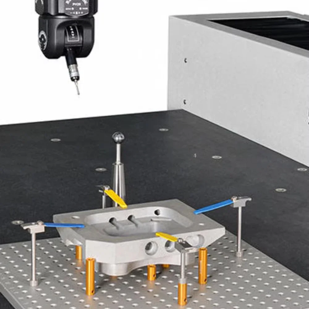 CMM 108pc Fixtures Kits fix the workpiece on the Coordinate Measurement Machine