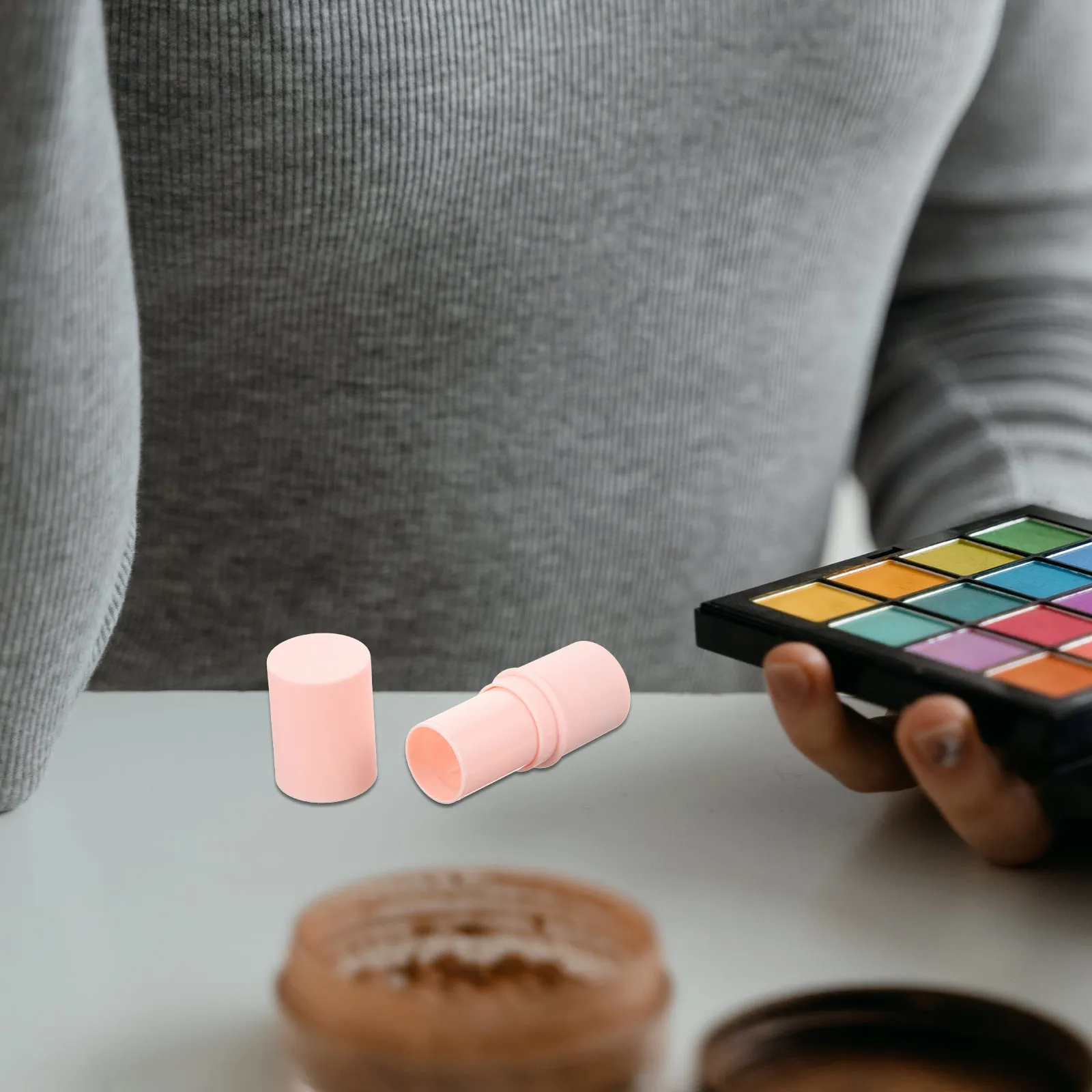 

Набор из 6 пустых тюбиков для помады: высококачественные контейнеры для бальзама для губ и блеска для губ, портативные, для самостоятельного изготовления