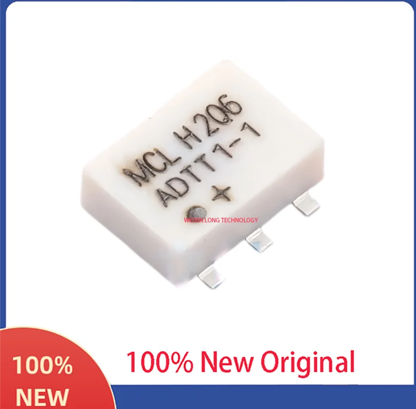 ADTT1-1+ RF transformer, 50Ω, 0.3 to 300MHz