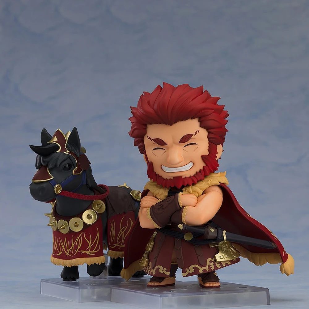 재고 있음 오리지널 굿 스마일 컴퍼니 오렌지 루즈 넨도로이드 # 2666-DX Fate/Grand Order Bucephalus Iskandar 애니메이션 피규어 모델