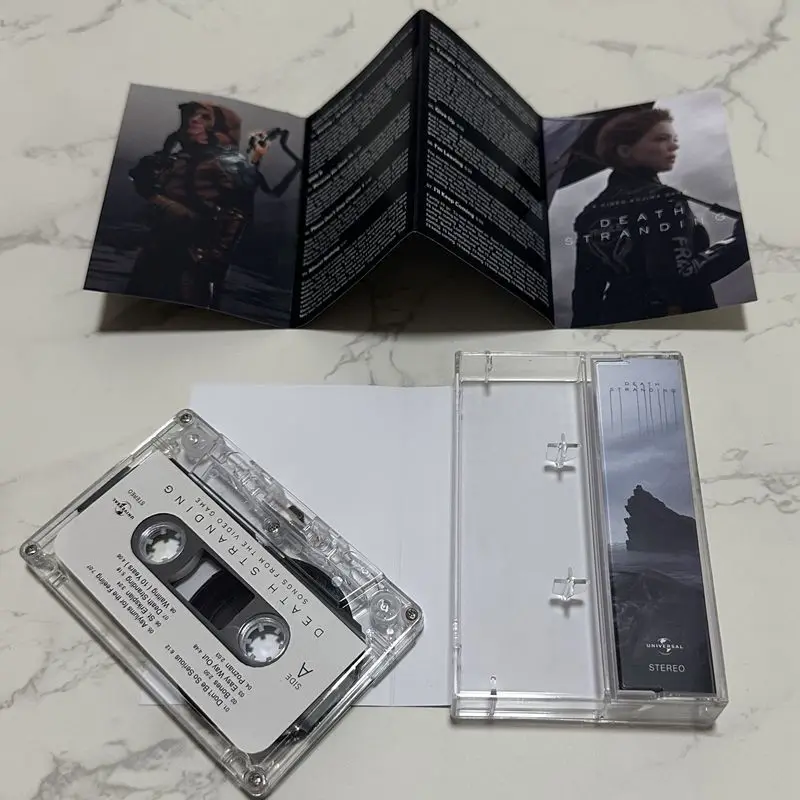 Electronic game soundtrack album cassette, unopened, collectible version, fully includes game music, brand new appearance