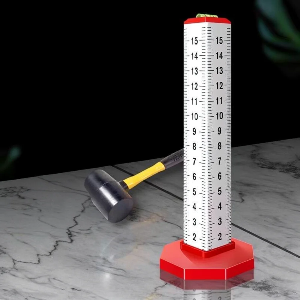 Professional Tile Positioning Leveler Ruler Construction Hand Tool For Accurate Ceramic Flooring Alignment And Flatness System