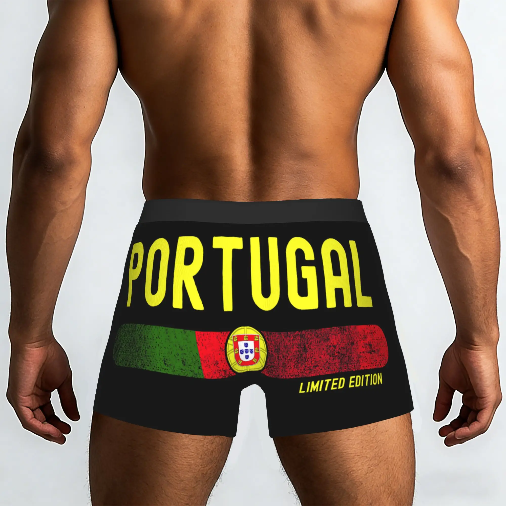 Portugal Flag  Portuguese Underpants Breathbale Panties Man Underwear Comfortable Shorts Boxer Briefs