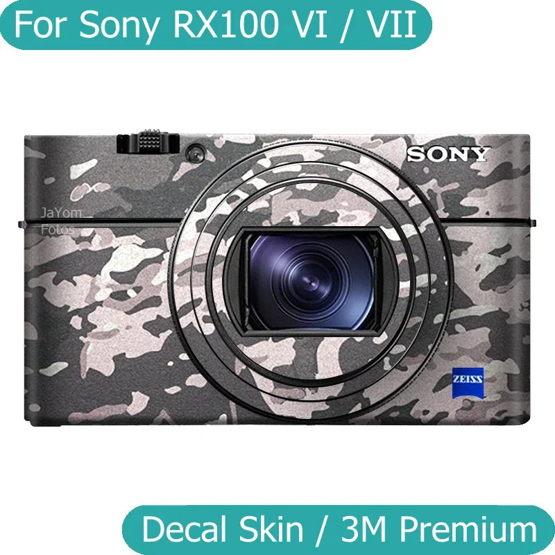 RX100M6 RX100M7 Decal Skin Vinyl Wrap Film Camera Protective Sticker Protector Coat For Sony RX100 VI VII M6 M7 RX100VI RX100VII