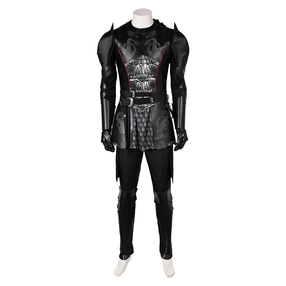 Männer König Aegon Drachen Cosplay grünen Umhang Set Gürtel männliches Kostüm Erwachsenen Drachen Prinz Outfits Halloween Karneval Anzug