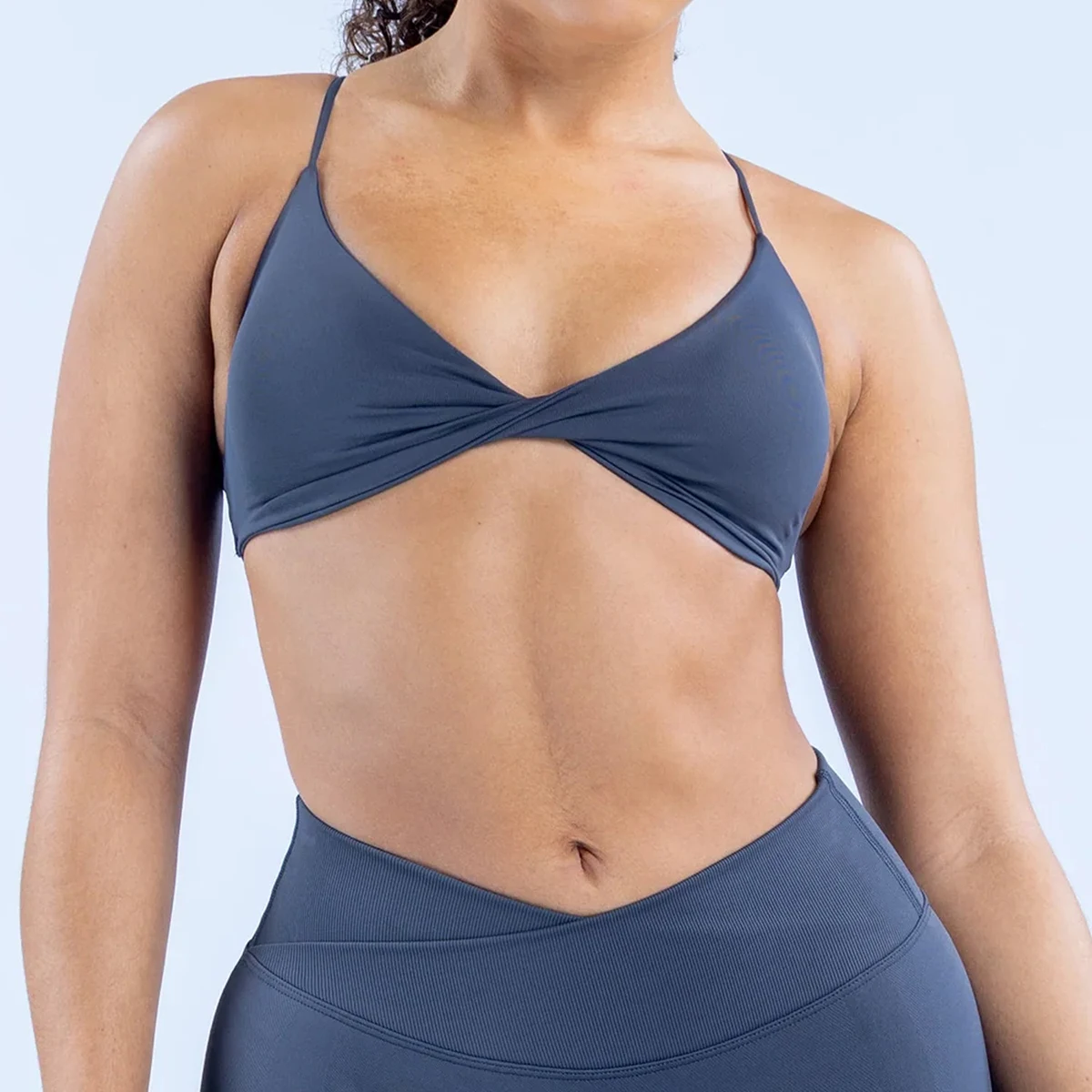 Спортивный бюстгальтер Vision Twist Front с высокой поддержкой для женщин, одежда для спортзала, фитнес-белье, бесшовный бюстгальтер для йоги с эффектом пуш-ап, топ для тренировок и йоги