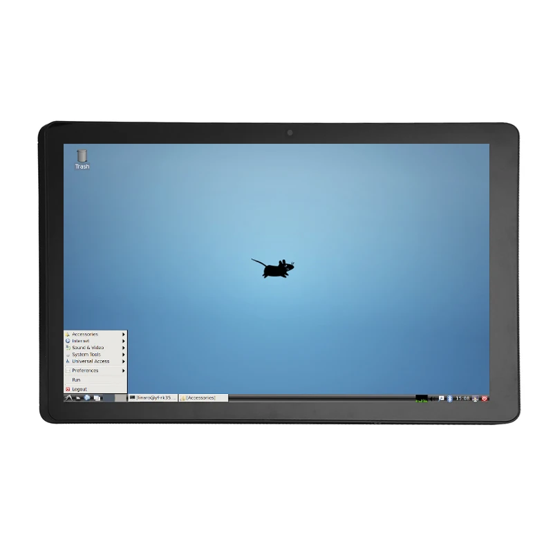 Sunworld 1920*1080 POE Type C شاشة تعمل باللمس USB صغير الكل في واحد آلة الراقية RK3399 15.6 بوصة اللوحي التجاري #4