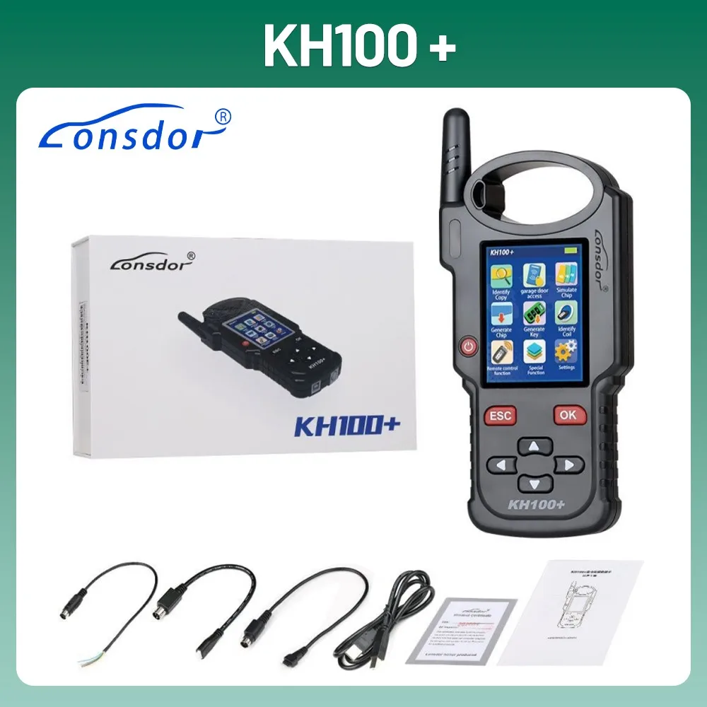 

Lonsdor KH100+ Hand-Held Remote Key Programmer without Remote Key Package