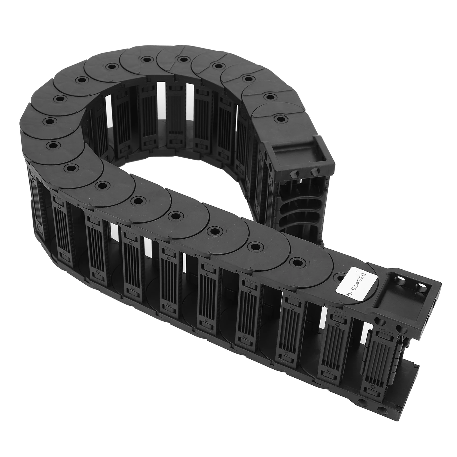 Detachable Cable Drag Chain Nylon Wire Carrier Drag Chain Full Enclosed Wire Carrier Low Noise Tank Towline Removable Assembly