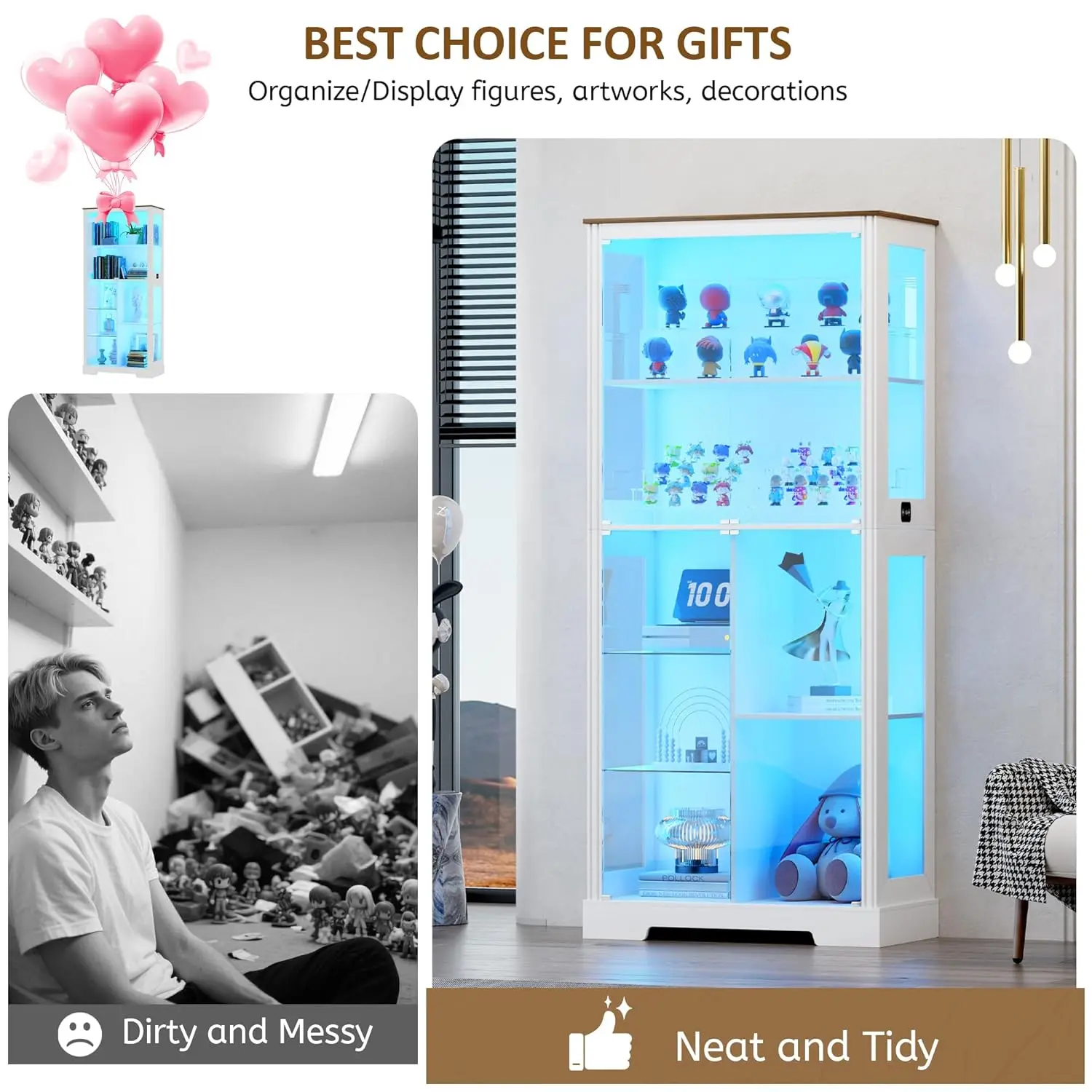 Thumbnail 3 - #12 Latest Glass Display Cabinets Offers