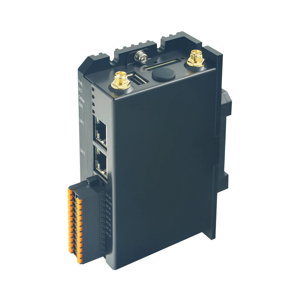 PLC Manufacturer 4DI 6DO RS485 Ethernet WIFI BLE 5.0 4G LTE LoRa ESP32 P4C6 PLC Programming Controller IoT Industrial Control