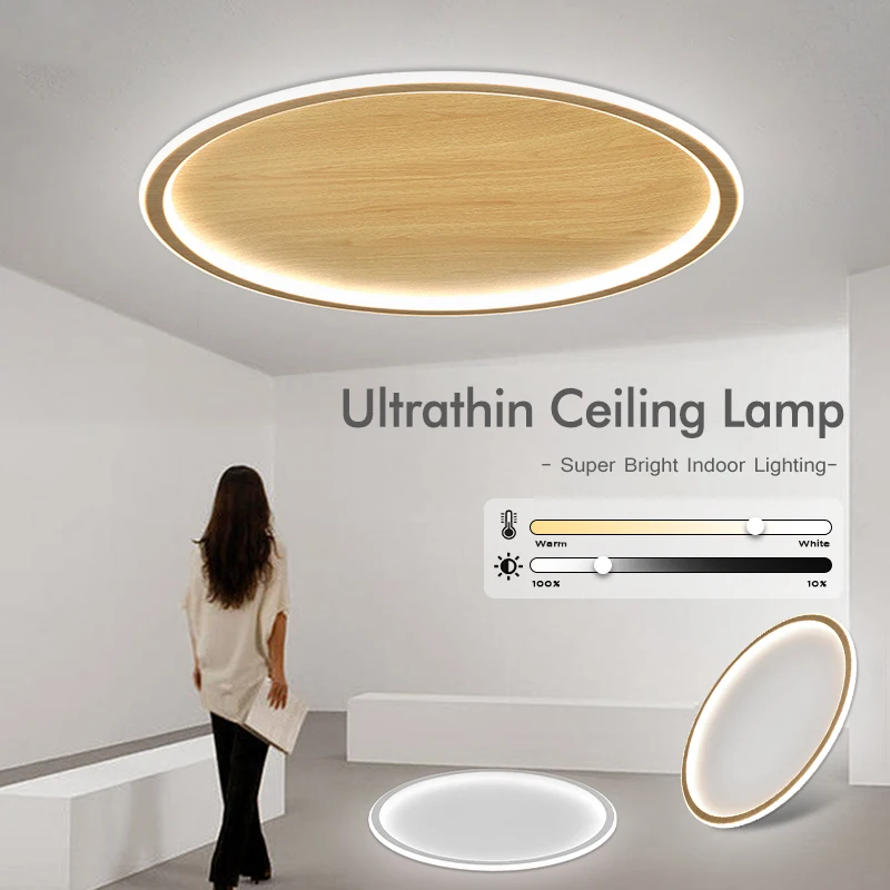 

Round LED Ceiling Lamp Creative Modern Ceil Light 18/30/48/58W 220V For Living Room Bedroom Indoor Kitchen Lighting Lamp Decor
