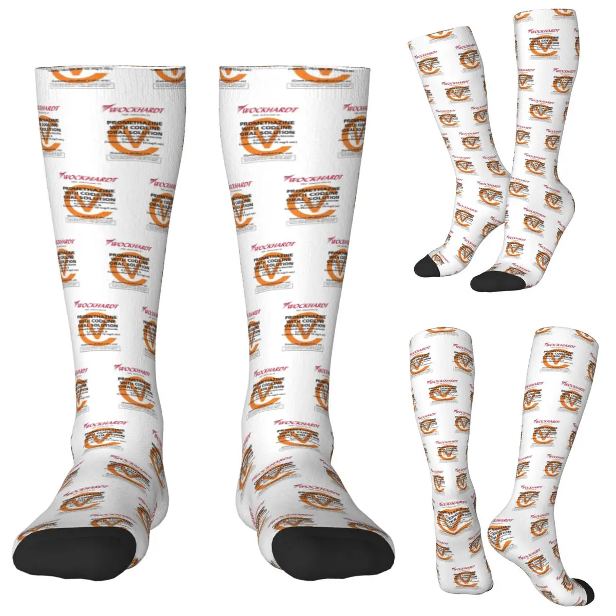 

Носки WOCKHARDT, чулки в стиле Харадзюку, всесезонные длинные носки, аксессуары для мужчин и женщин, рождественские подарки