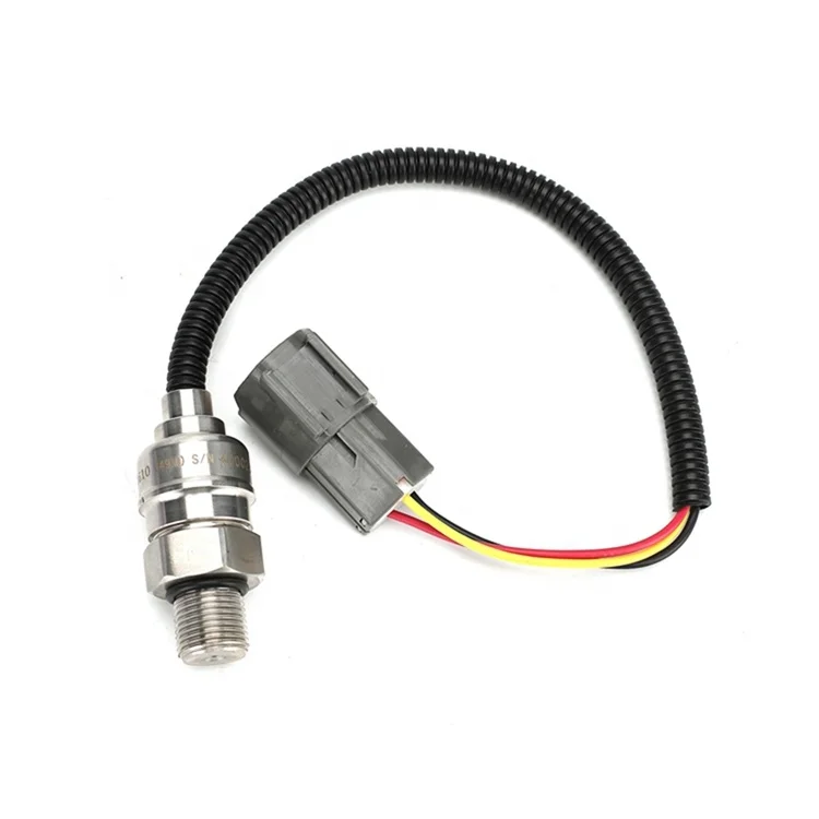 7861-92-1610 High Pressure Sensor 49MPa 39.5IN Long 3 Plugs for Komatsu PC200-6 PC300-6 Excavator