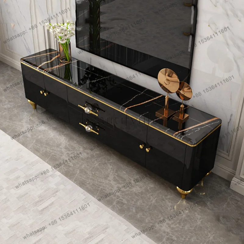 Organizer Modern Tv Stand Design Drawers Storage Floor Home Universal Tv Stands Living Room Muebles Para Tv Trendy Furniture